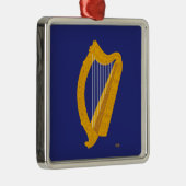 Brian Boru Harp Ornament Aus Metall (Rechts)