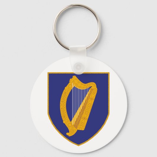 Brian Boru Harp - Symbol of Ireland Schlüsselanhänger (Vorderseite)