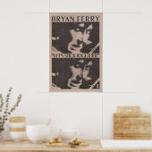 BRIAN FERRY Poster - 1976 orig. NME - Lets Stick (Küche)