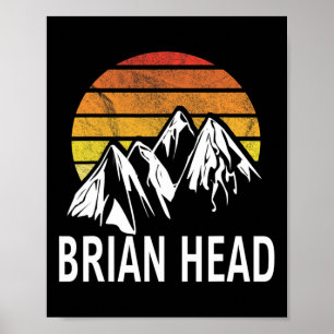 Brian Head Iron Landkreis Utah Usa Ski Resort Snow Poster