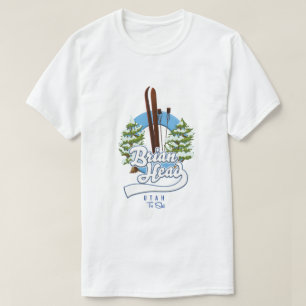 Brian Head Utah für das Skilogo T-Shirt