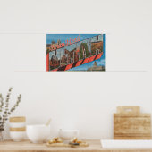 Brian Head, Utah - Große Buchstabenszenen Poster (Küche)