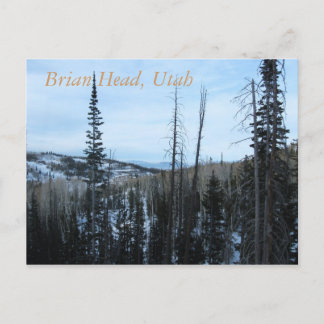 Brian Head, Utah Postkarte