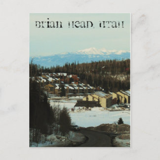 Brian Head, Utah Postkarte