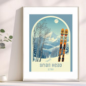 Brian Head Utah ski resort  Poster