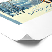 Brian Head Utah ski resort  Poster (Ecke)