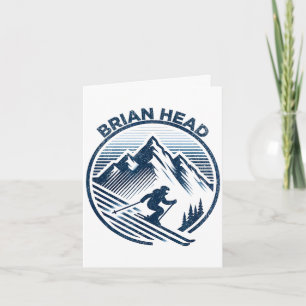 Brian Head Utah Skigebiet Winterskifahren  Karte