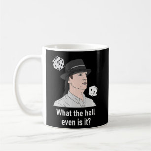 Brian ist der Hase, der es ist Kaffeetasse
