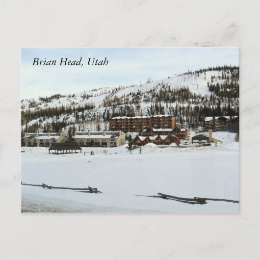 Brian-Kopf, Utah Postkarte (Vorderseite)