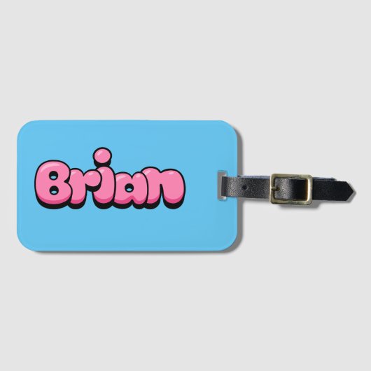 Brian Luggage Tag Gepäckanhänger (Vorderseite (Horizontal))