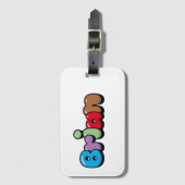 Brian Luggage Tag Gepäckanhänger (Vorderseite Vertikal)