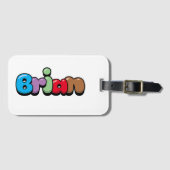 Brian Luggage Tag Gepäckanhänger (Vorderseite (Horizontal))