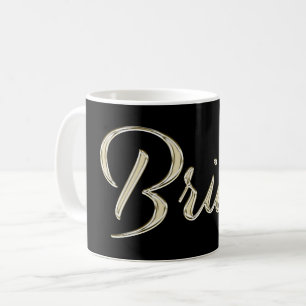 Brian Name whitegold Tasse Teetasse Kaffeetasse