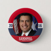 BRIAN SANDOVAL 2016 BUTTON (Vorderseite)
