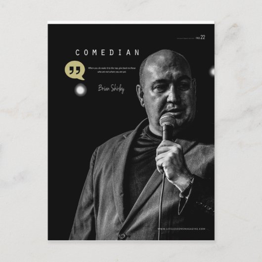 Brian T Shirley Postcard Postkarte (Vorderseite)