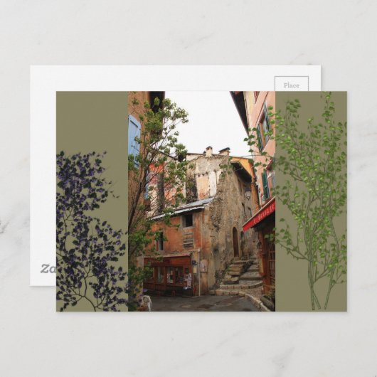 Briancon Postkarte (Vorne/Hinten)