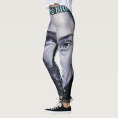 "Brianna Blue" Frauen in Kohle Leggings (Links)