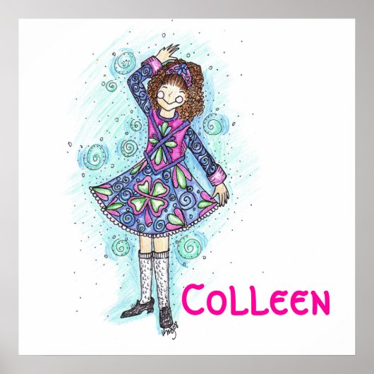 Brianne Irish Dancer Poster! Poster (Vorne)