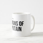 Brians der Großbritannien-Klassiker-Tasse Kaffeetasse (VorderseiteRechts)