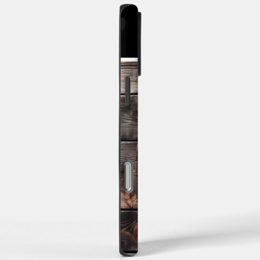 Brian's Elch-Holzschild Case-Mate iPhone Hülle (Rückseite / Rechts)