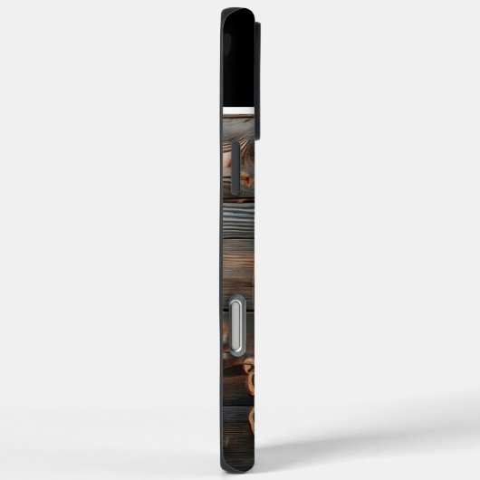 Brian's Elch-Holzschild Case-Mate iPhone Hülle (Rückseite / Rechts)