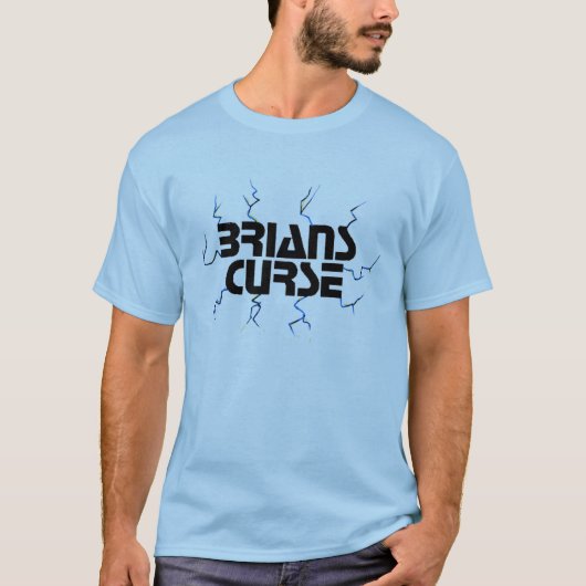 Brians Fluch-Blues T-Shirt (Vorderseite)