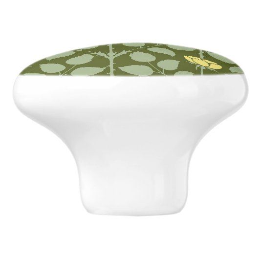 Briar Rose Keramik Knob Keramikknauf (Seitenansicht)