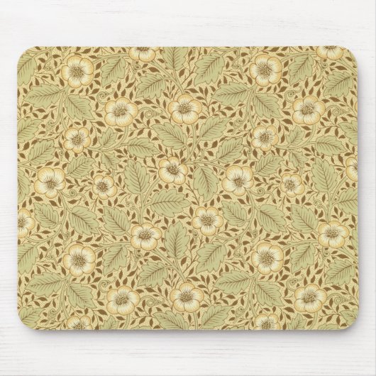 "Briar-Rosen" Tapetenentwurf Mousepad (Vorne)