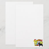 Briard Agility Briefpapier (Vorne/Hinten)