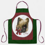 Briard Christmas Geschenke Schürze (Vorderseite)