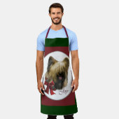 Briard Christmas Geschenke Schürze (Getragen)