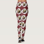 Briard Christmas Leggings (Rückseite)