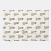 Briard Dog Pattern Geschirrtuch (Horizontal)