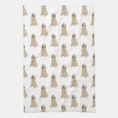 Briard Dog Pattern Geschirrtuch (Vertikal)