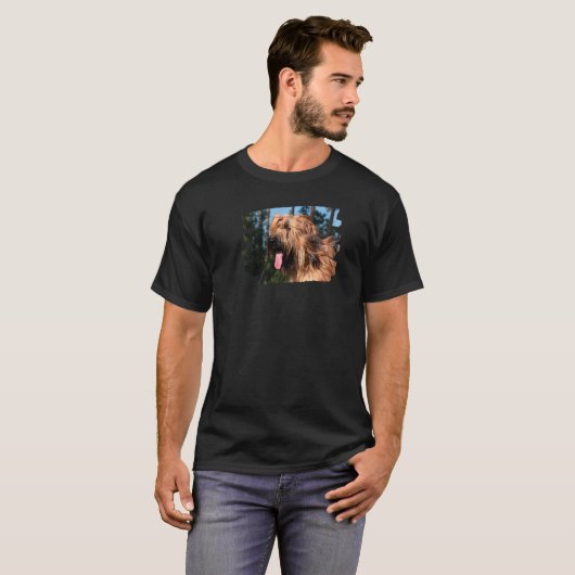 Briard Dog T-Shirt (Vorne ganz)
