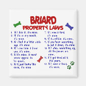 BRIARD-Eigentumsgesetze 2 Magnet (Vorne)