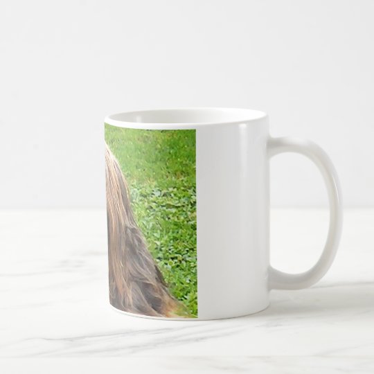 Briard fauve kaffeetasse
