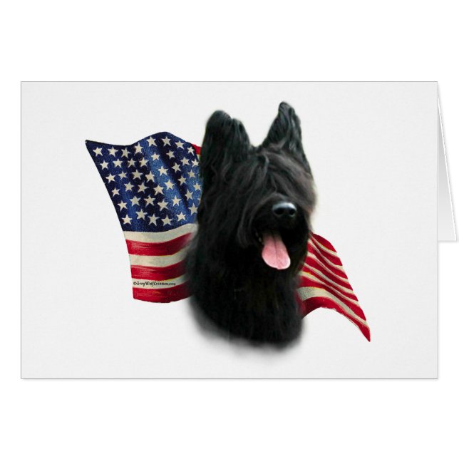 Briard Flag (Vorderseite (Horizontal))