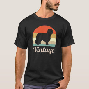 Briard Hund im vintage Retro Stil T-Shirt