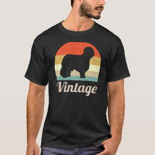Briard Hund im vintage Retro Stil T-Shirt
