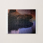Briard im Winter Puzzle (Horizontal)