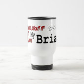 Briard Lovers Geschenke Reisebecher (Mittel)
