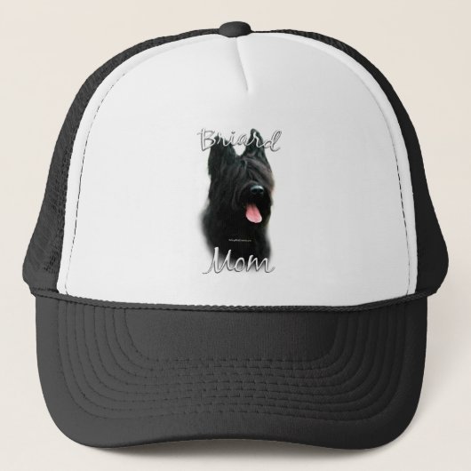 Briard Mama 2 Truckerkappe (Vorderseite)