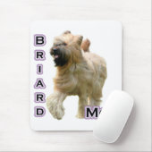 Briard Mama 4 Mousepad (Mit Mouse)