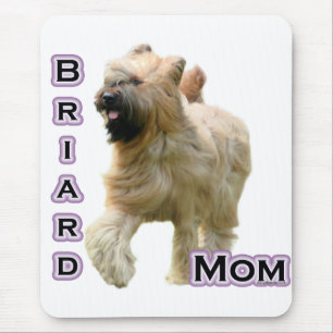 Briard Mama 4 Mousepad