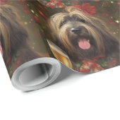 Briard New Year Geschenkpapier (Rolleneckpunkt)