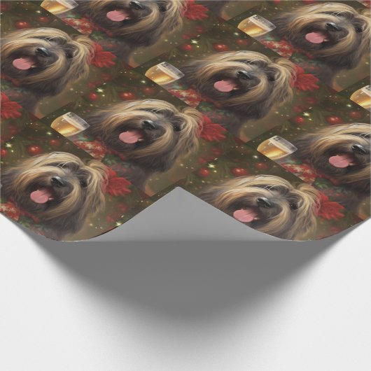 Briard New Year Geschenkpapier (Ecke)