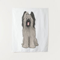 Briard Niedlich Cartoon Dog