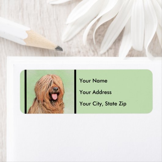 Briard Painting - Niedliche Original Dog Art (Insitu)