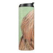Briard Painting - Niedliche Original Dog Art Thermosbecher (Nach links gedreht)